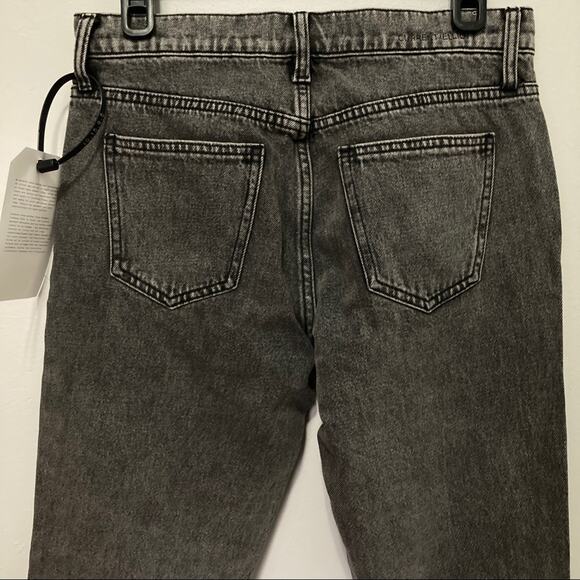 Current/Elliott Straight Leg Jeans size US 26 the Fling NWT Washed Out Black - Picture 3 of 9